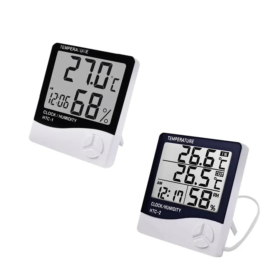 Digital Hygrometer Probe - Digitales LCD-Thermometer und Hygrometer für den