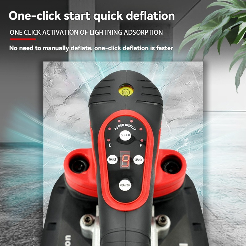 Ceramic Tile Floor - 9-Gang Einstellbare Fliesen-Vibrationsmaschine 21V 12000RPM Wiederaufladbarer