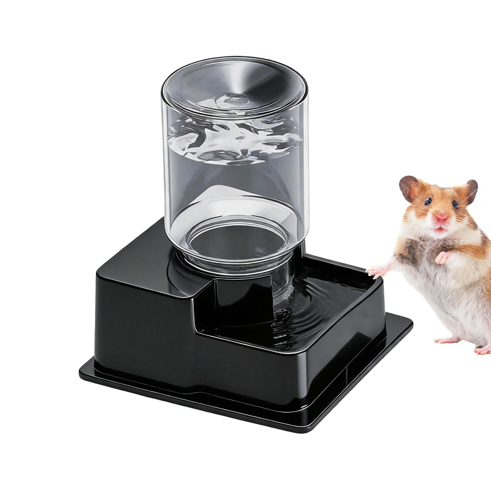 Water Dish Reptile - 1 Stück automatischer Reptilienfutterspender, automatisch abnehmbarer