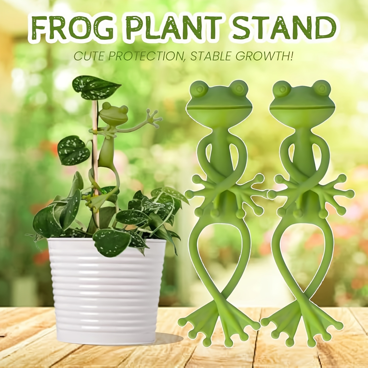 Kreative Grüne Frosch-Pflanzen – Vine Climbing Plastic Bewertung und Preis
