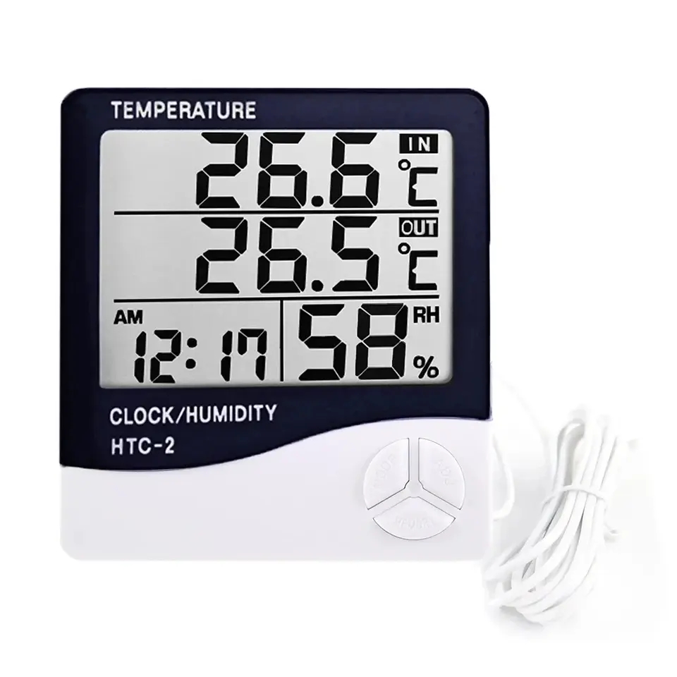 Digitales LCD-Thermometer und  – Digital Hygrometer Probe Bewertung und Preis